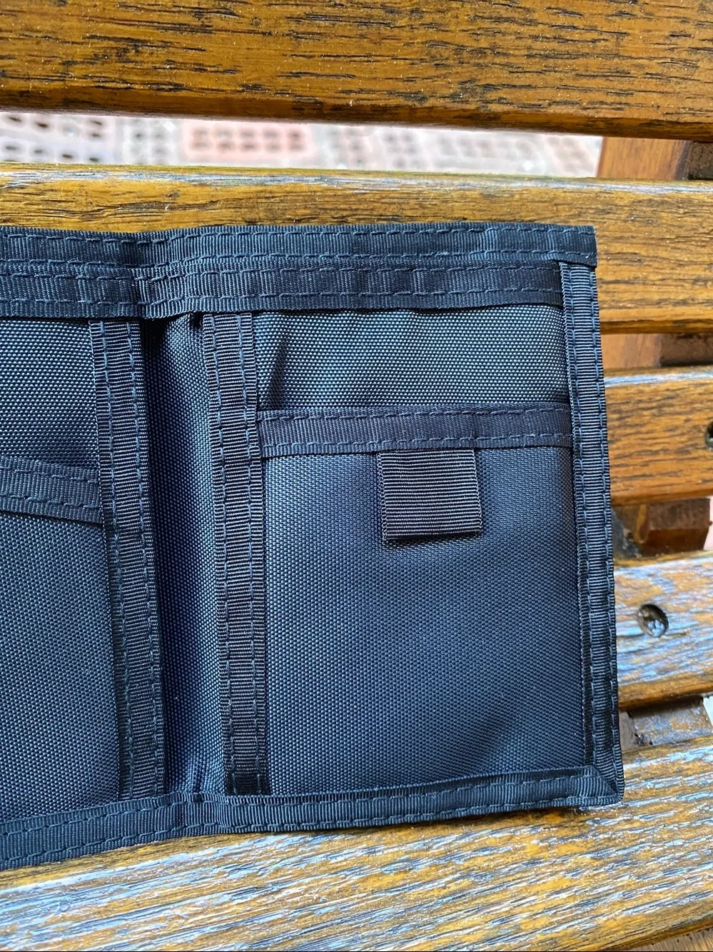 Levi’s Black nylon bifold wallet